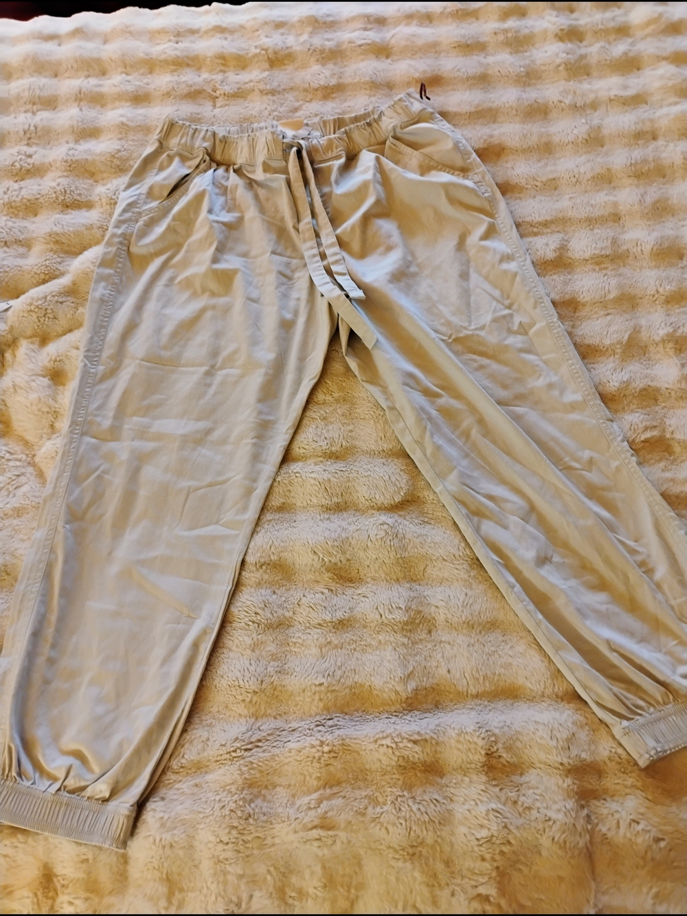 Knox Rose Gray Drawstring Jogger Pants